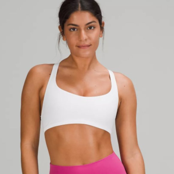 Lululemon Free to Be Wild Bra - White - Light Support - Picture 5 of 5